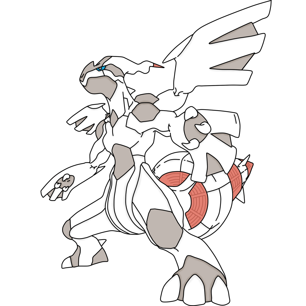 Shiny Zekrom-ORAS by Hellblaze on DeviantArt