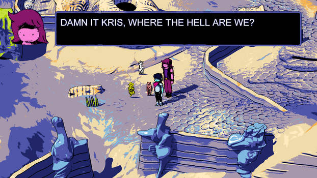 God damn it Kris, why the hell are we in Hylics?