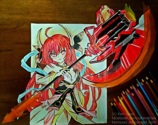 Date A Live Efreet Fan Art