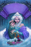 The Snow Queen _ La Reina de las Nieves by Giacobino