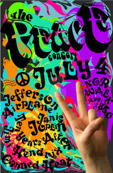 the peace concert flyer