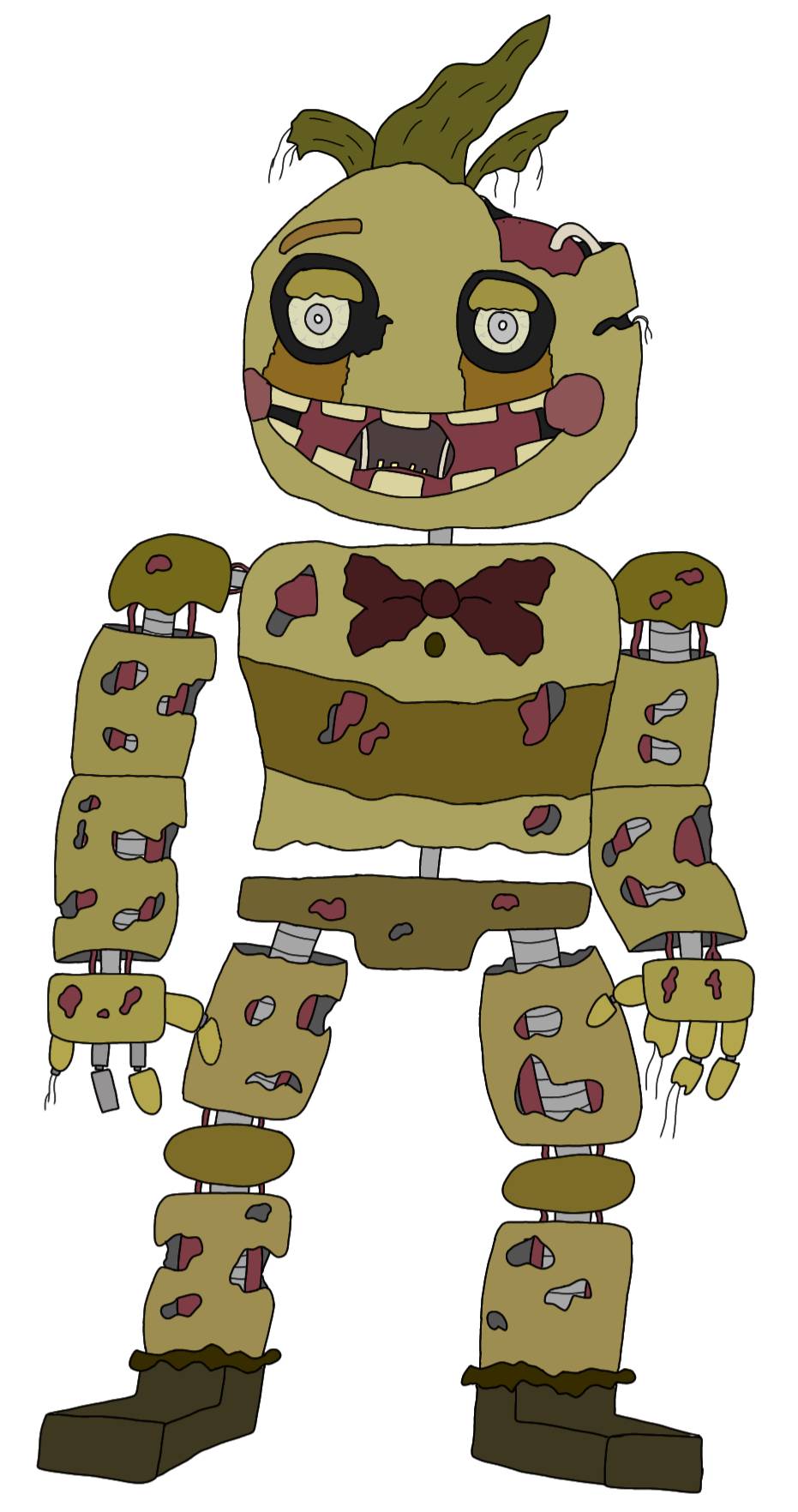 Springtrap Petey (OC) by KetchupPackett on DeviantArt