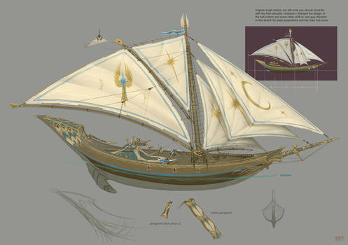 High Elf Ship