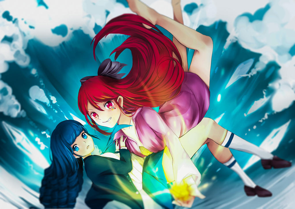 PSO2 character combination by TsukiyoriAkiyama on DeviantArt