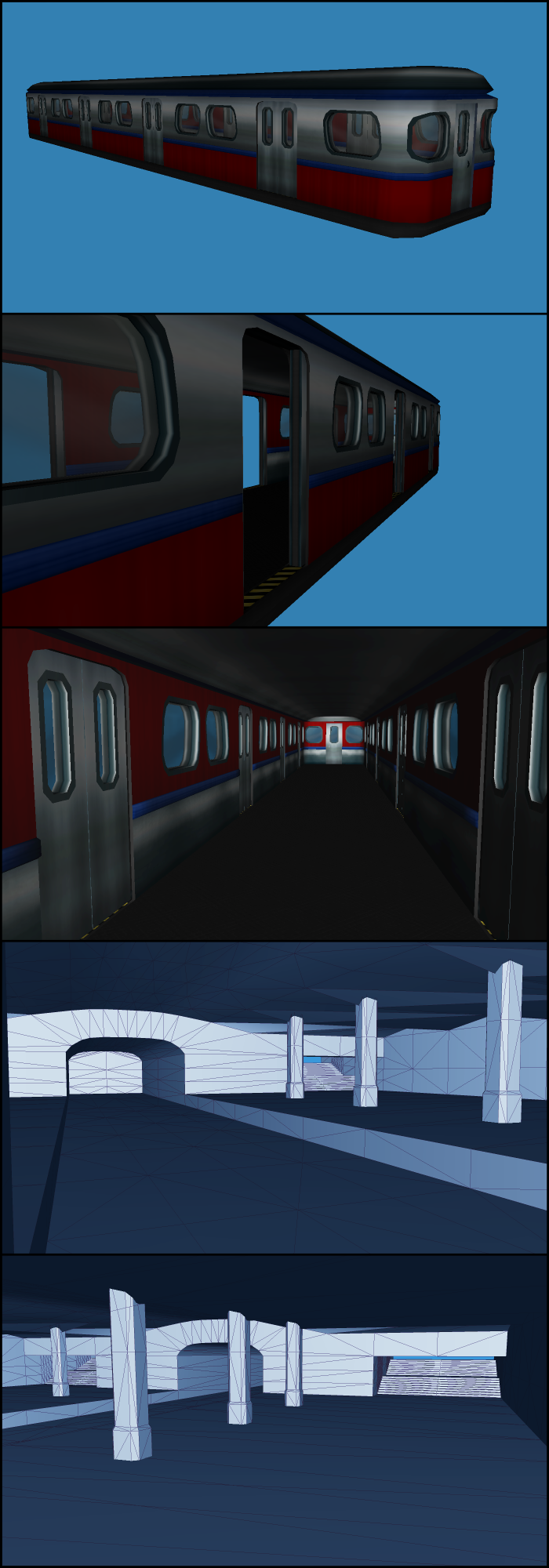 Subway Train Model - WIP