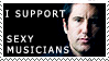 Sexy Musicians Stamp - TR