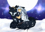 .:Latka - Wolf and Human:. by xHisLittleAngel