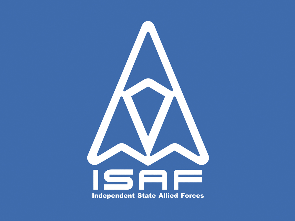 ISAF Logo Wallpaper