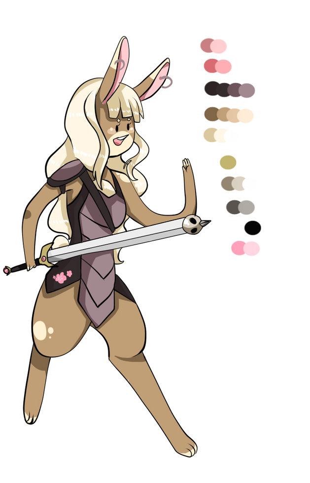 Saskia the Bunny Warrior