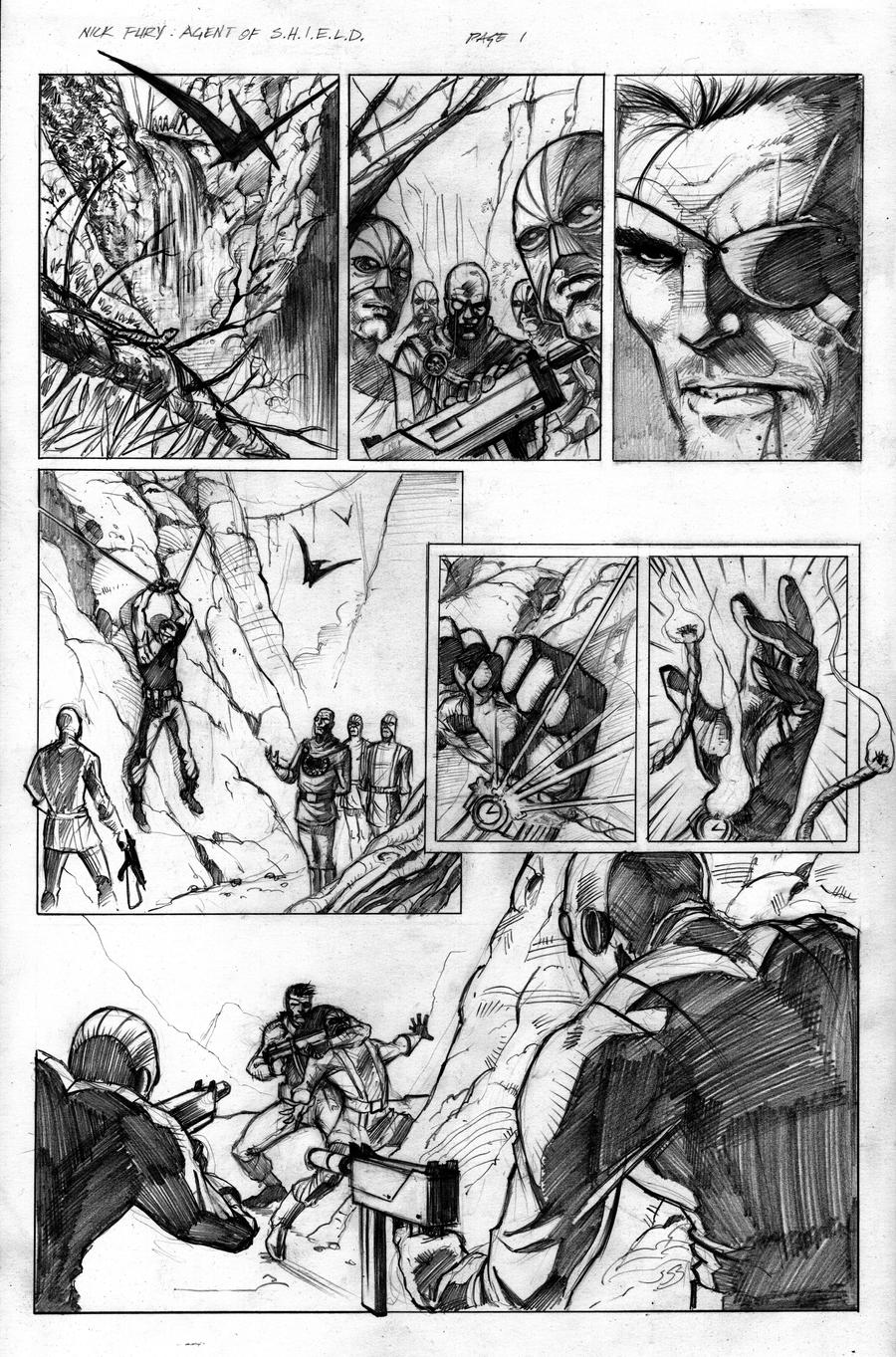 Nick Fury- Pg 1