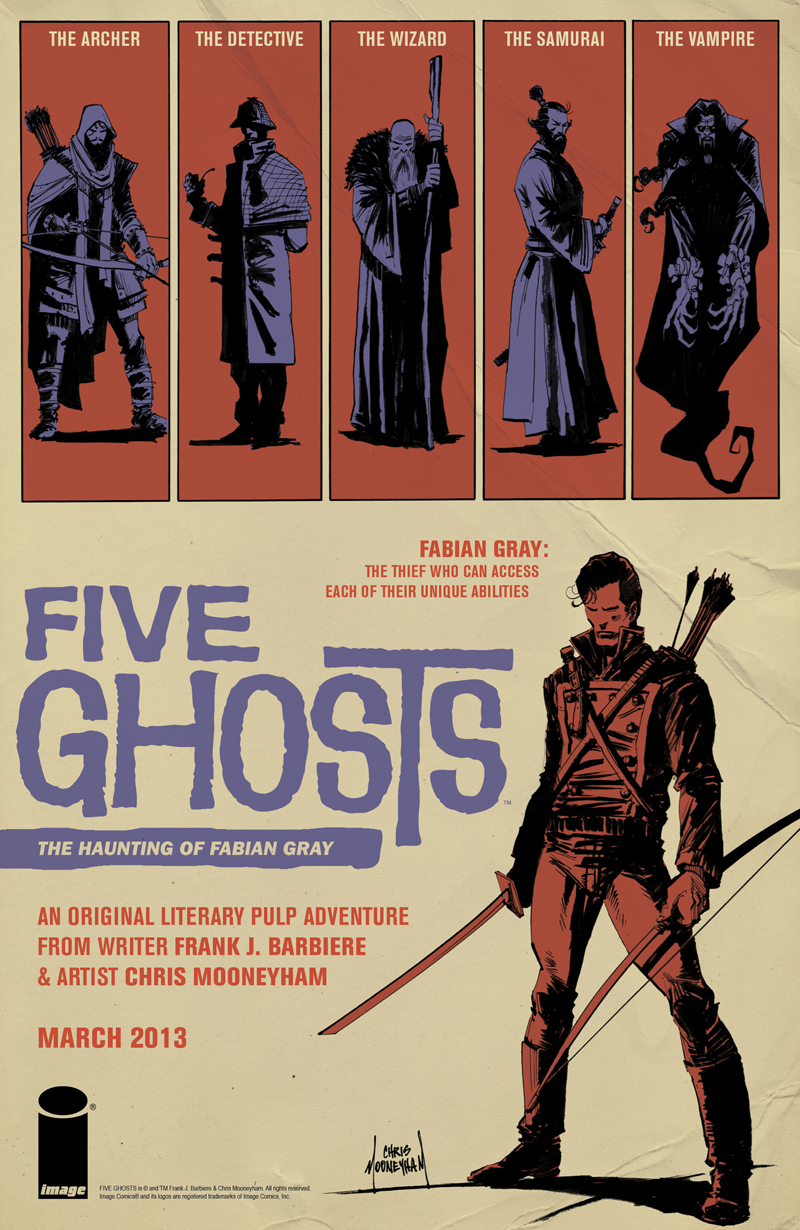 Five Ghosts Ad