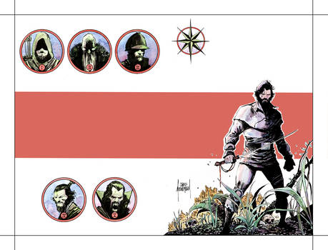 Five Ghosts Volume 2 Cover Colors