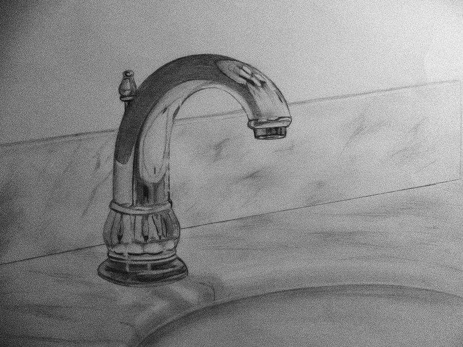 Faucet Sketch by AesopsJulie on DeviantArt