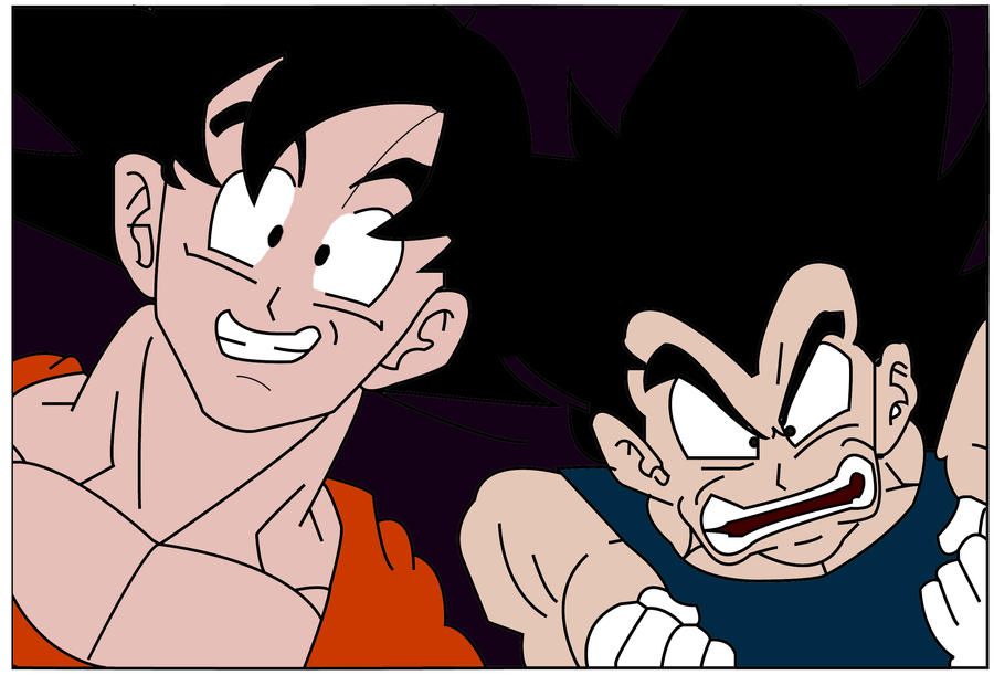 Goku and Vegeta by mastertobi on DeviantArt