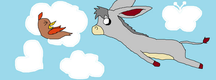 Limbo:the flyin donkey!