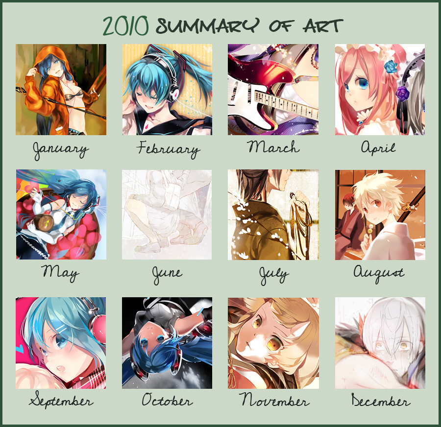 2010 summary of art blank