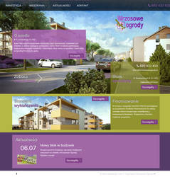 Wrzosowe Ogrody - Residental area Website