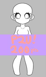 P2U Basic Pose Base 200pts/$2