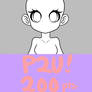 P2U Basic Pose Base 200pts/$2