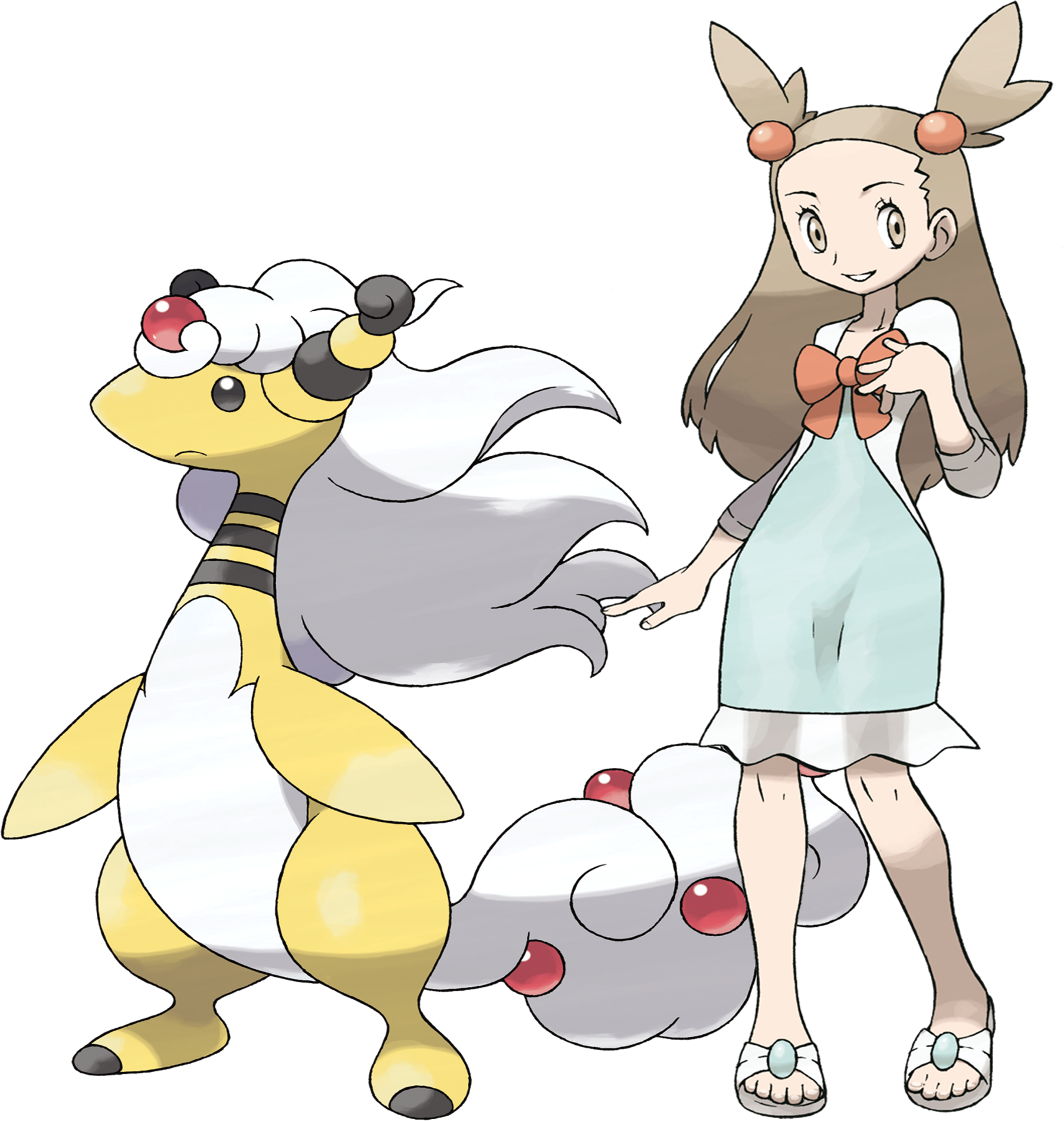 Jasmine And Her Mega Ampharos