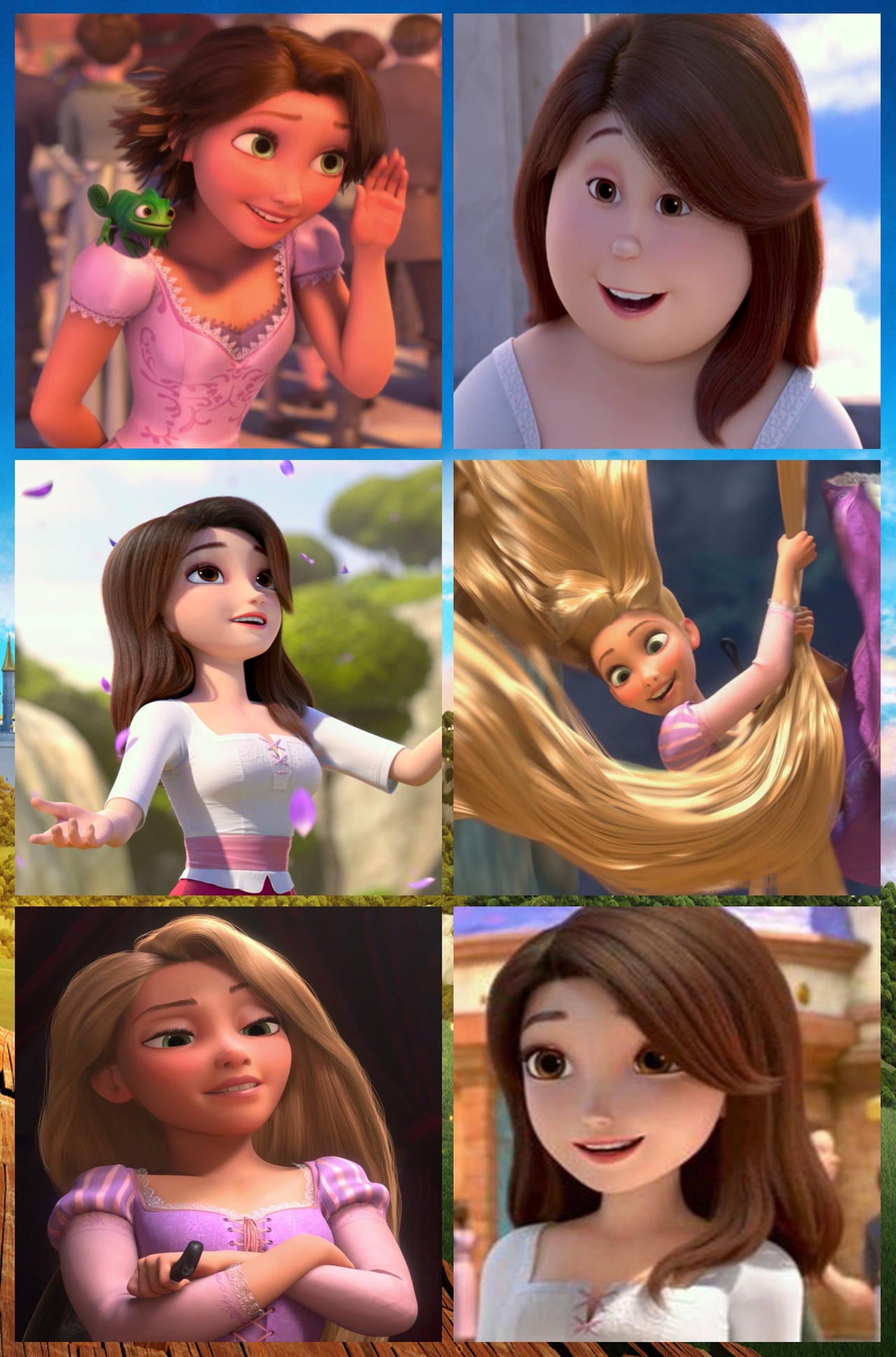 Snowpunzel Collage by Frie-Ice on DeviantArt