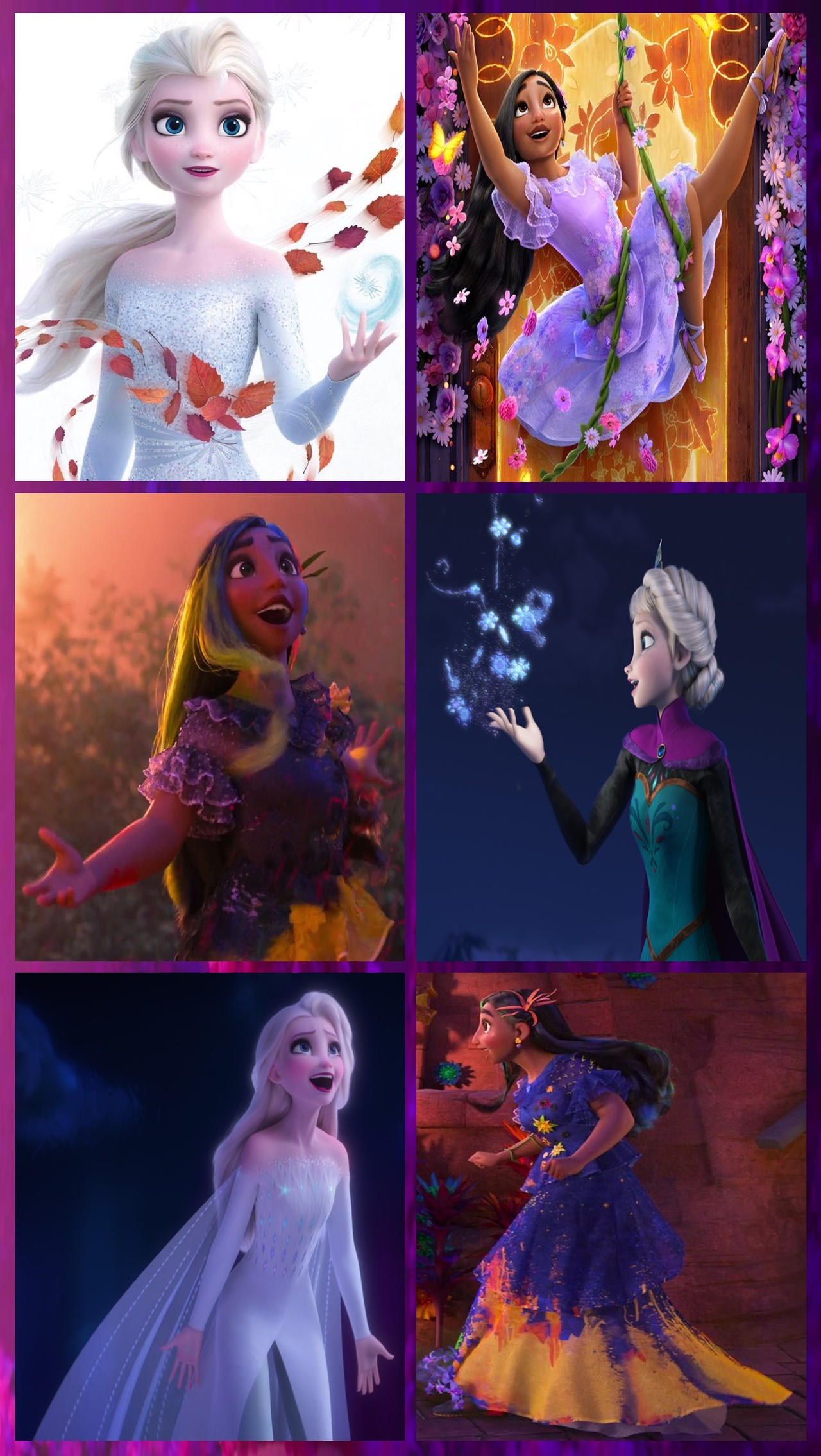 Comp Elsa Amazing Elsabela Collage by Frie-Ice on DeviantArt