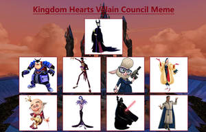 My KH Villain Council List