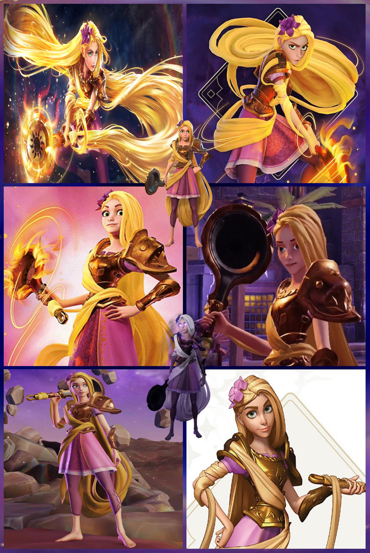 Mirror Rapunzel Collage by Frie-Ice on DeviantArt