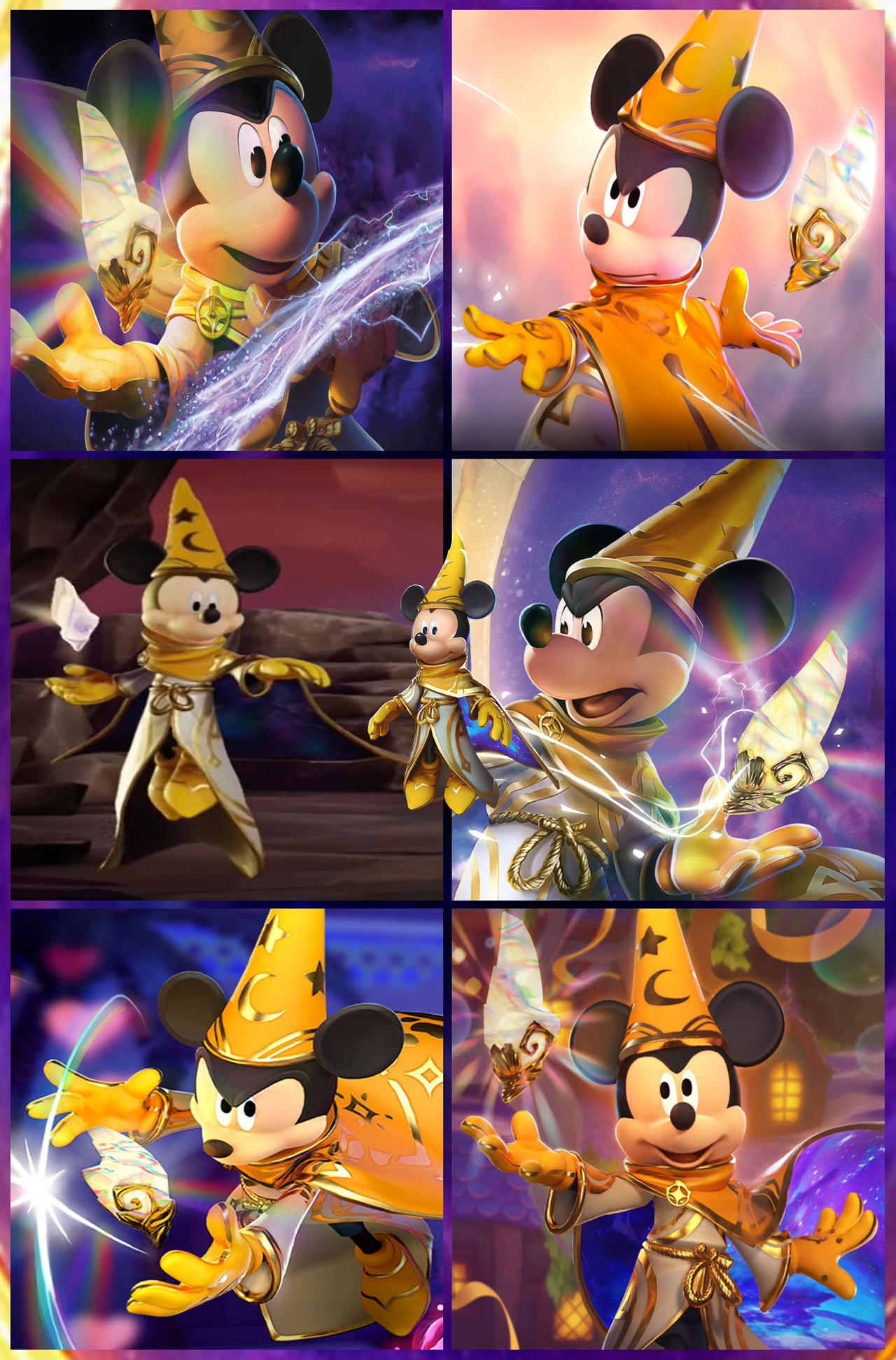 Mirror Mickey Mouse Collage by Frie-Ice on DeviantArt