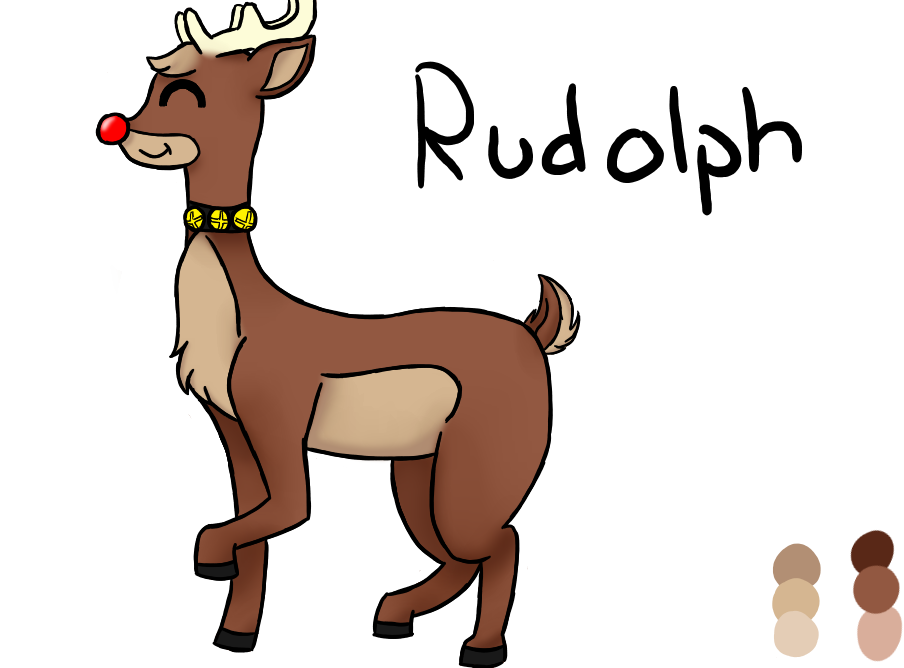 Day 22(rudolph) by crystalcat23 on DeviantArt