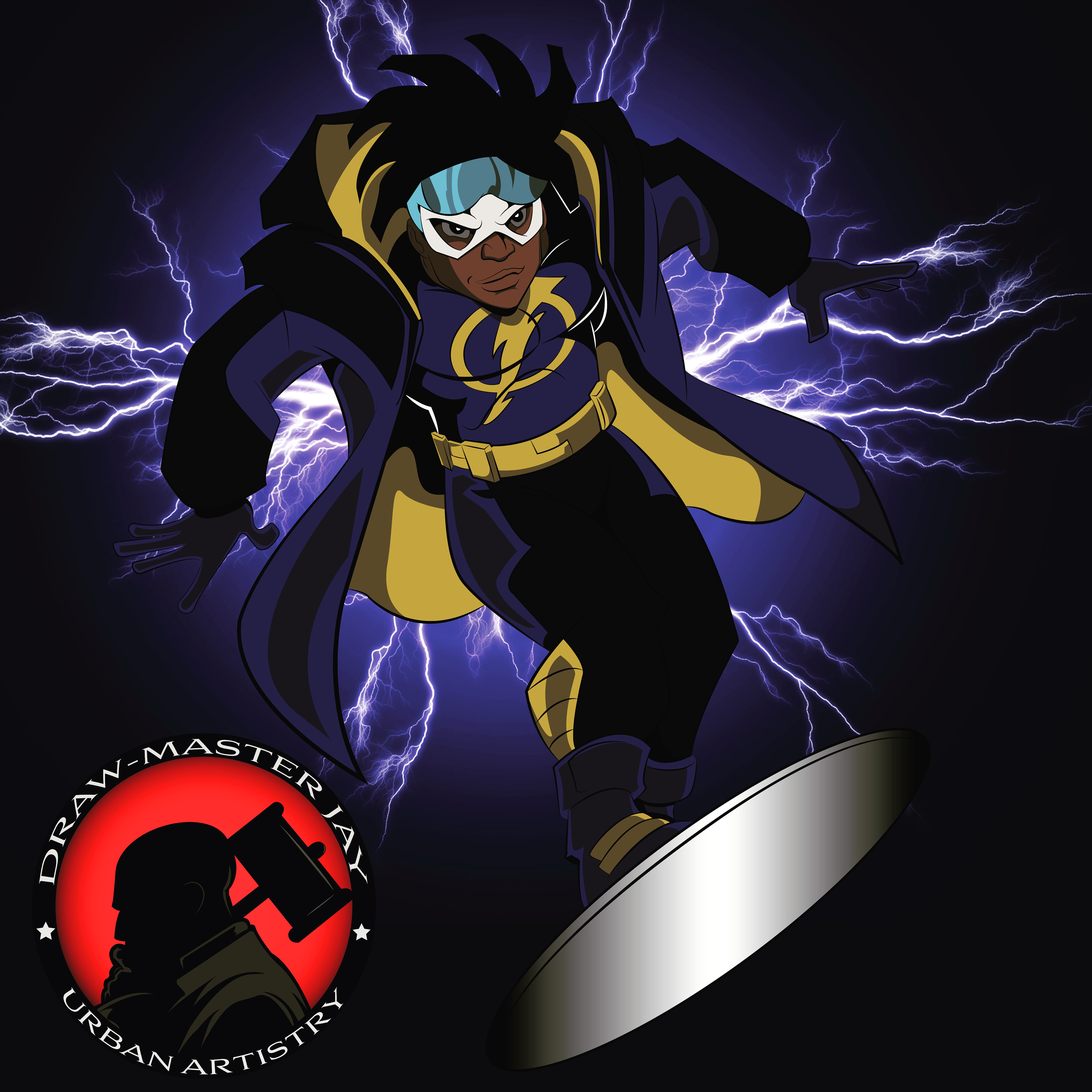 Static Deviantart Static Shock by DrawMasterJay on DeviantArt