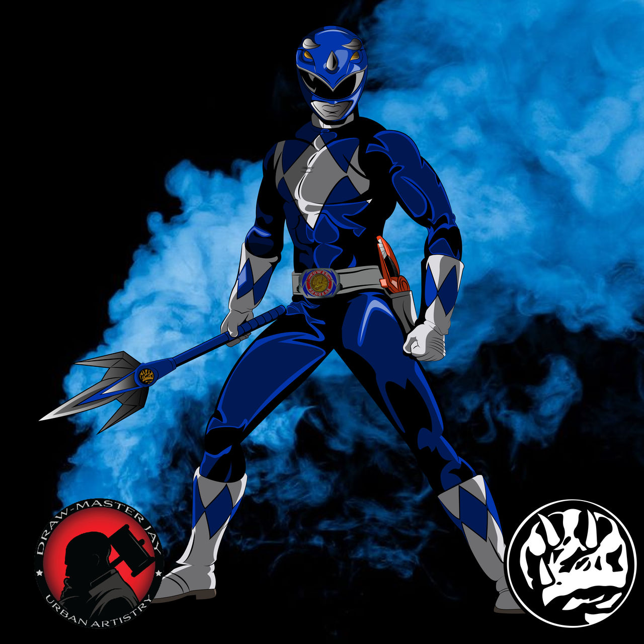 Sabans Blue Ranger by DrawMasterJay on DeviantArt
