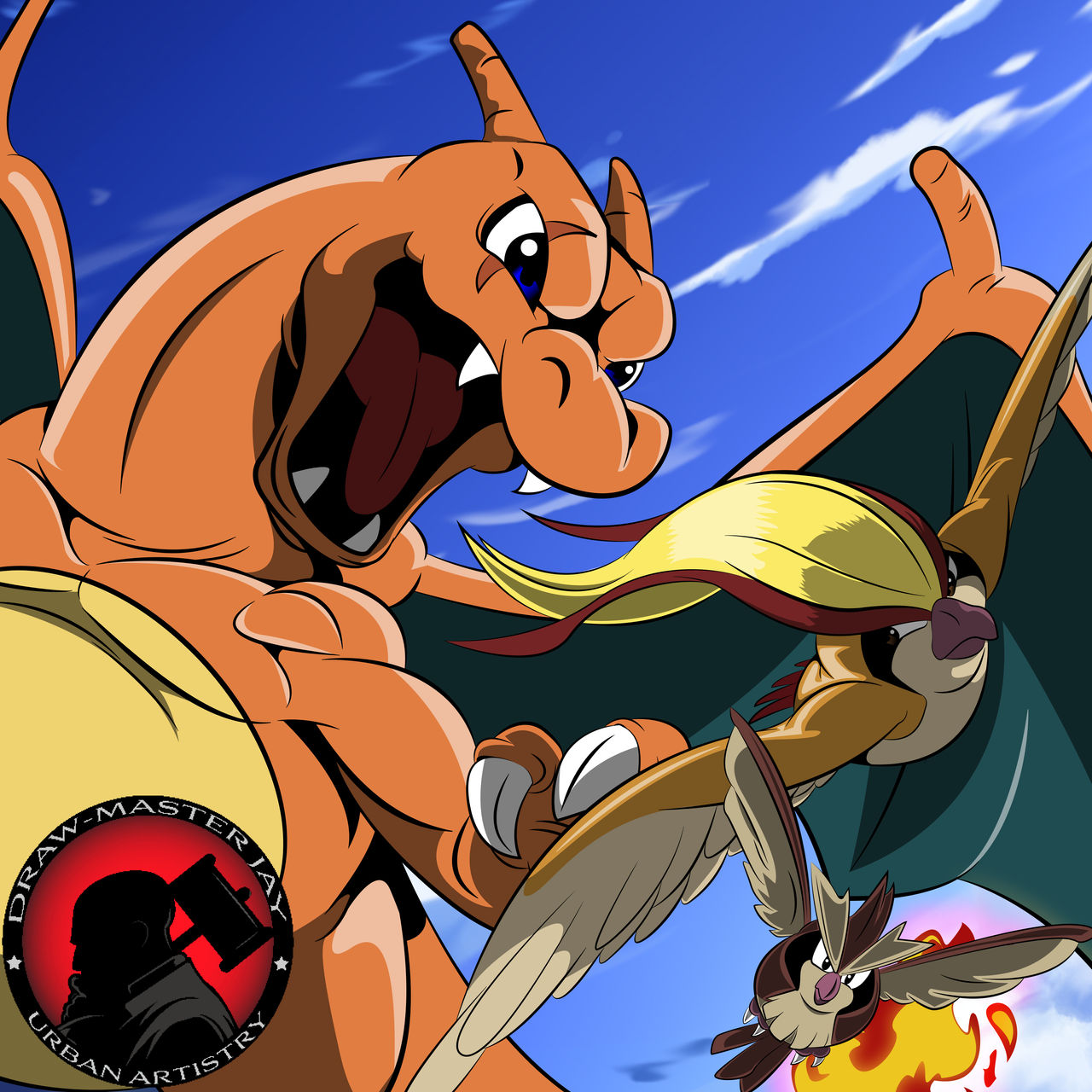 Charizard Attach Charizard Attack by DrawMasterJay on DeviantArt