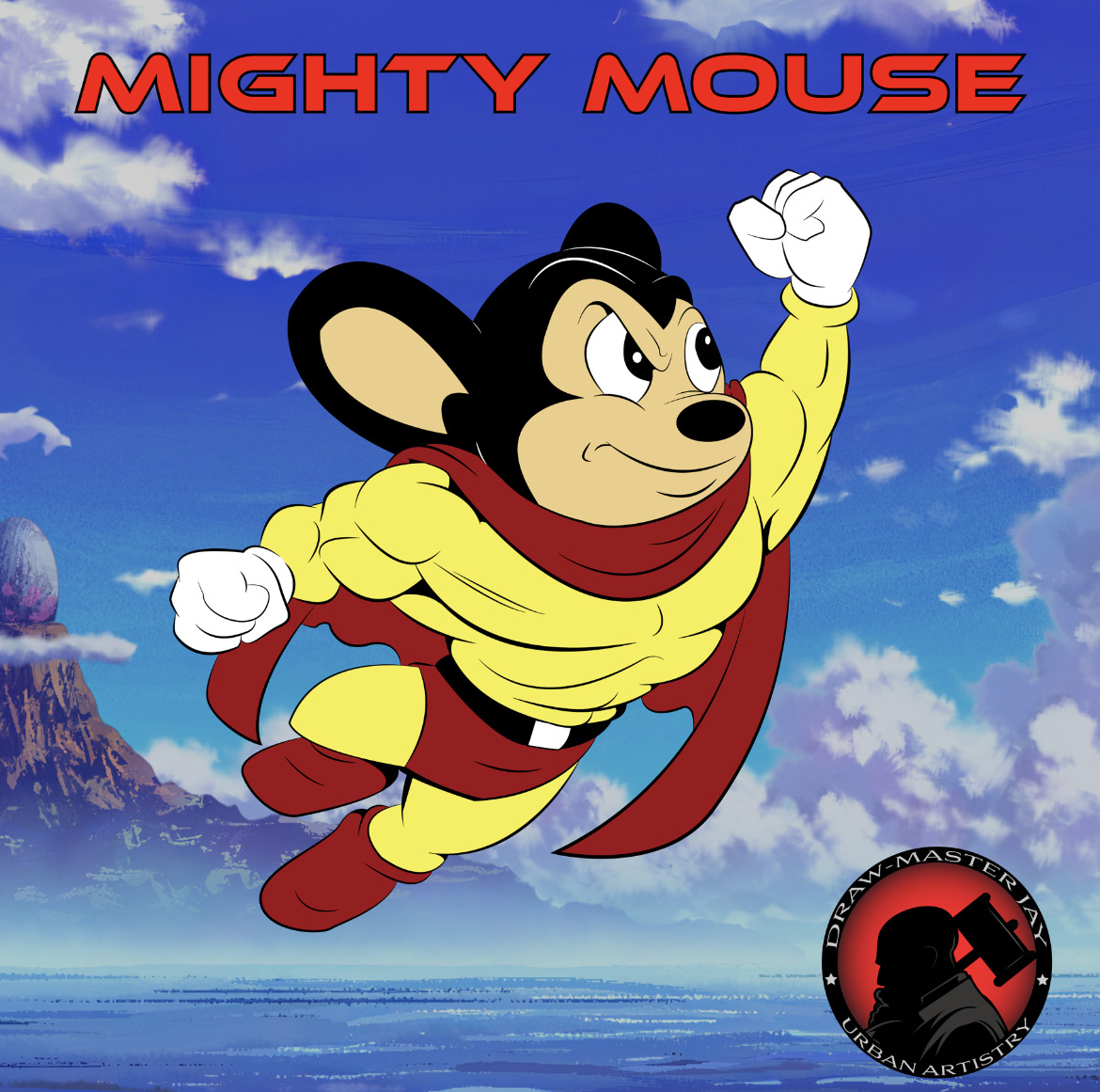 Mighty Mouse by DrawMasterJay on DeviantArt