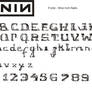 NIN Typography