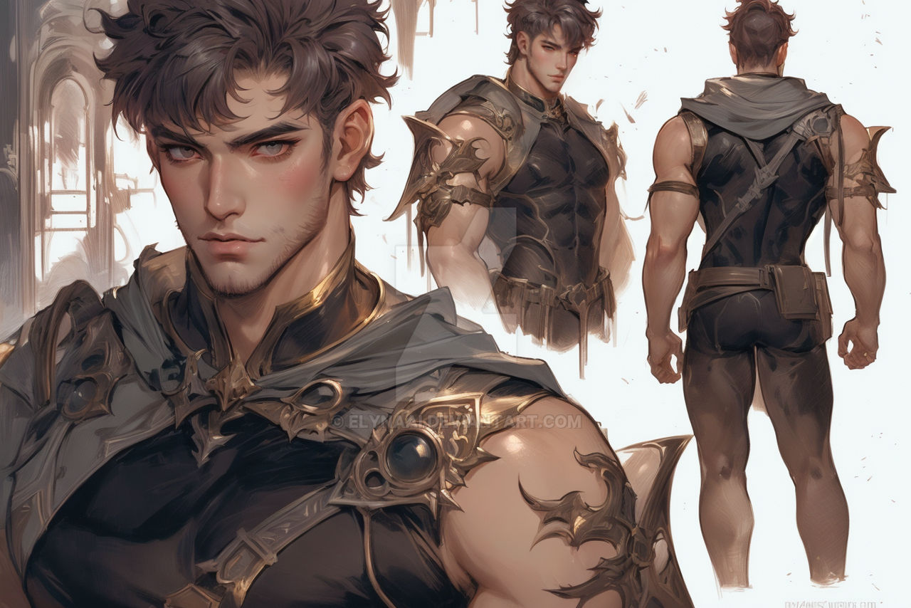 Character Design Reference Boy Character Design Reference Sheet #12 by ElynaAI on DeviantArt