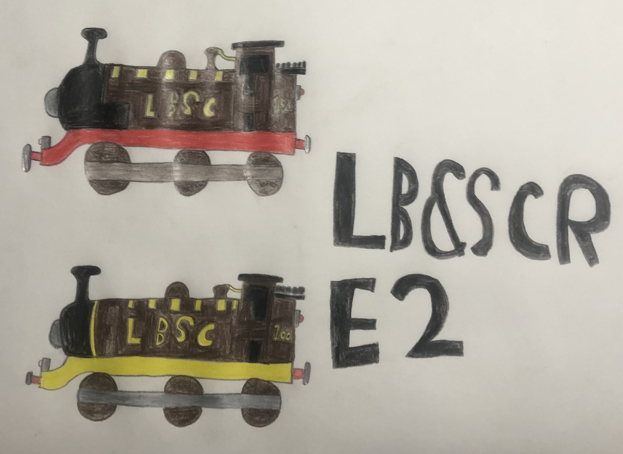 LBSCR E2 100 and 105 by TrainsTunes on DeviantArt