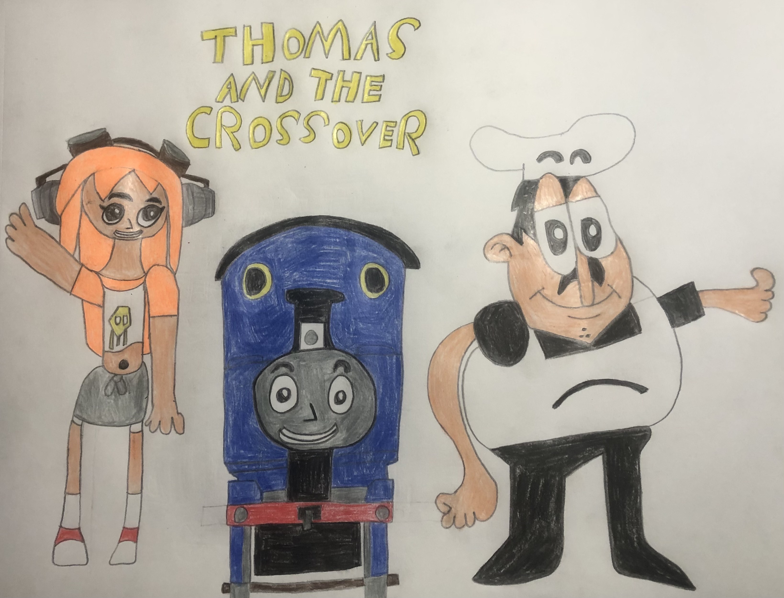 Thomas And The Crossover by TrainsTunes on DeviantArt