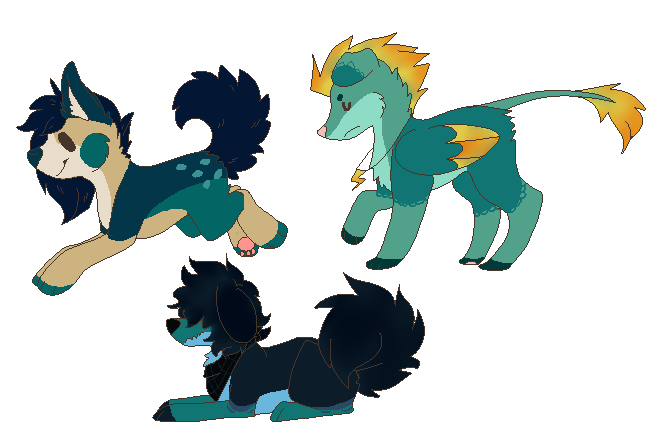 Blue dogs [AUCTION]