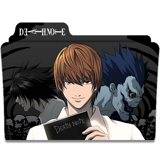 Ryuzaki deathnote Icon, Colorflow Iconpack