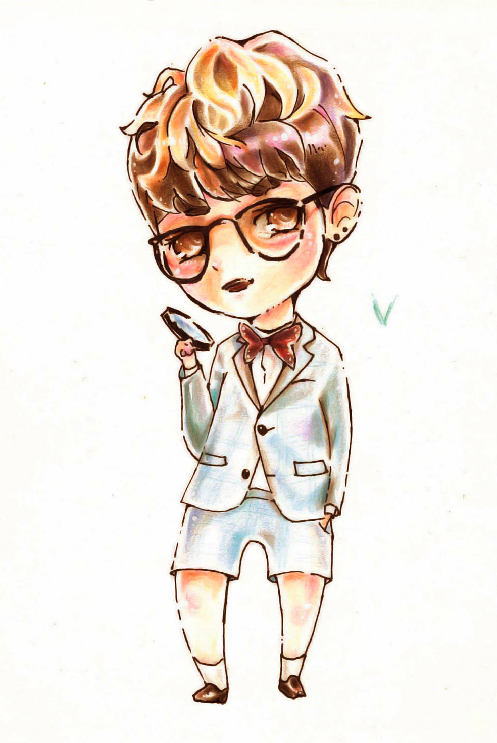 BTS V Chibi by aymeezus on DeviantArt BTS V Chibi by aymeezus on DeviantArt