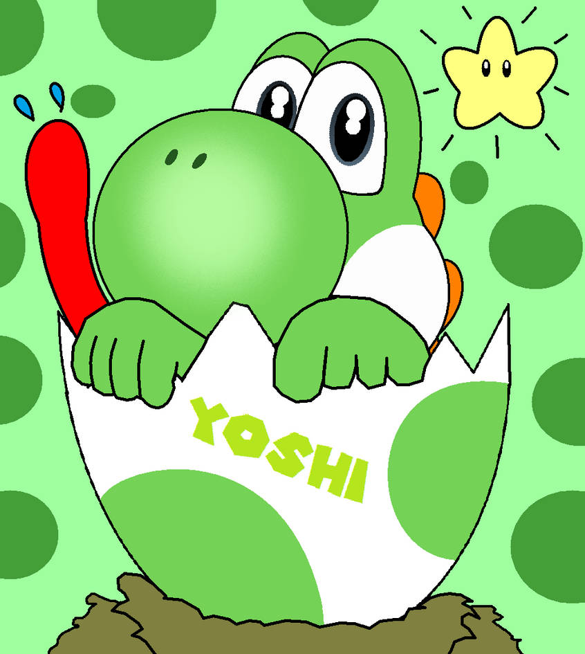 Cute Little Yoshi by DeviantYoshi1990 on DeviantArt