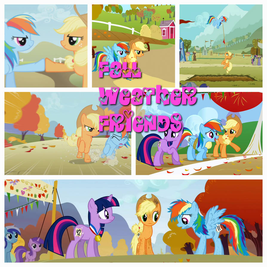 MLP FIM Fall Weather Friends by xxxkayceejrxxx on DeviantArt