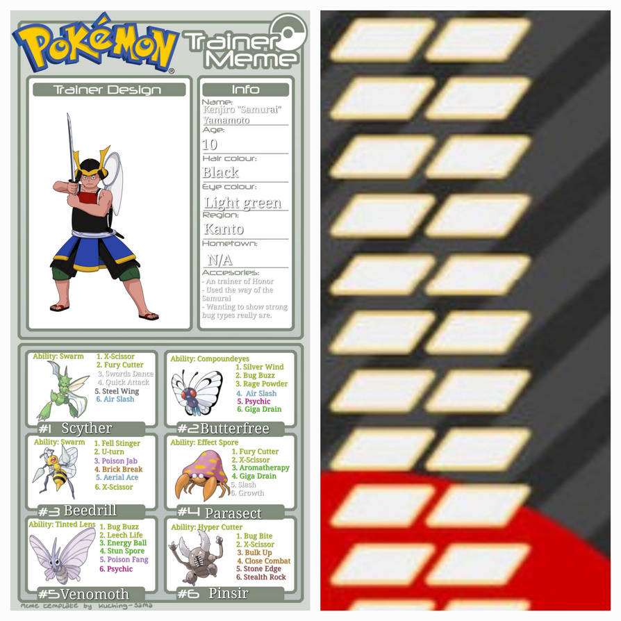 Pokemon Character Kenjiro Samurai Yamamoto In KS By Xxxkayceejrxxx On pokemon-character-kenjiro-samurai-yamamoto-in-ks-by-xxxkayceejrxxx-on