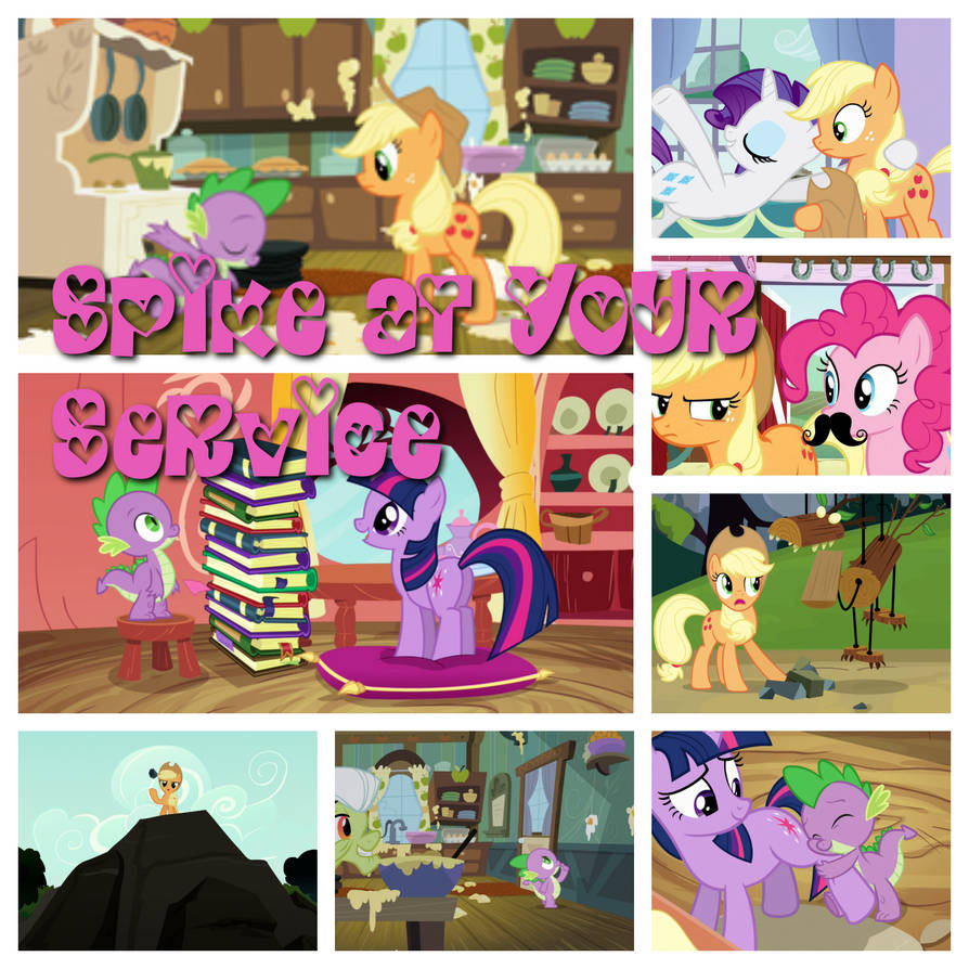 Mlp fim Spike at Your Service by xxxkayceejrxxx on DeviantArt