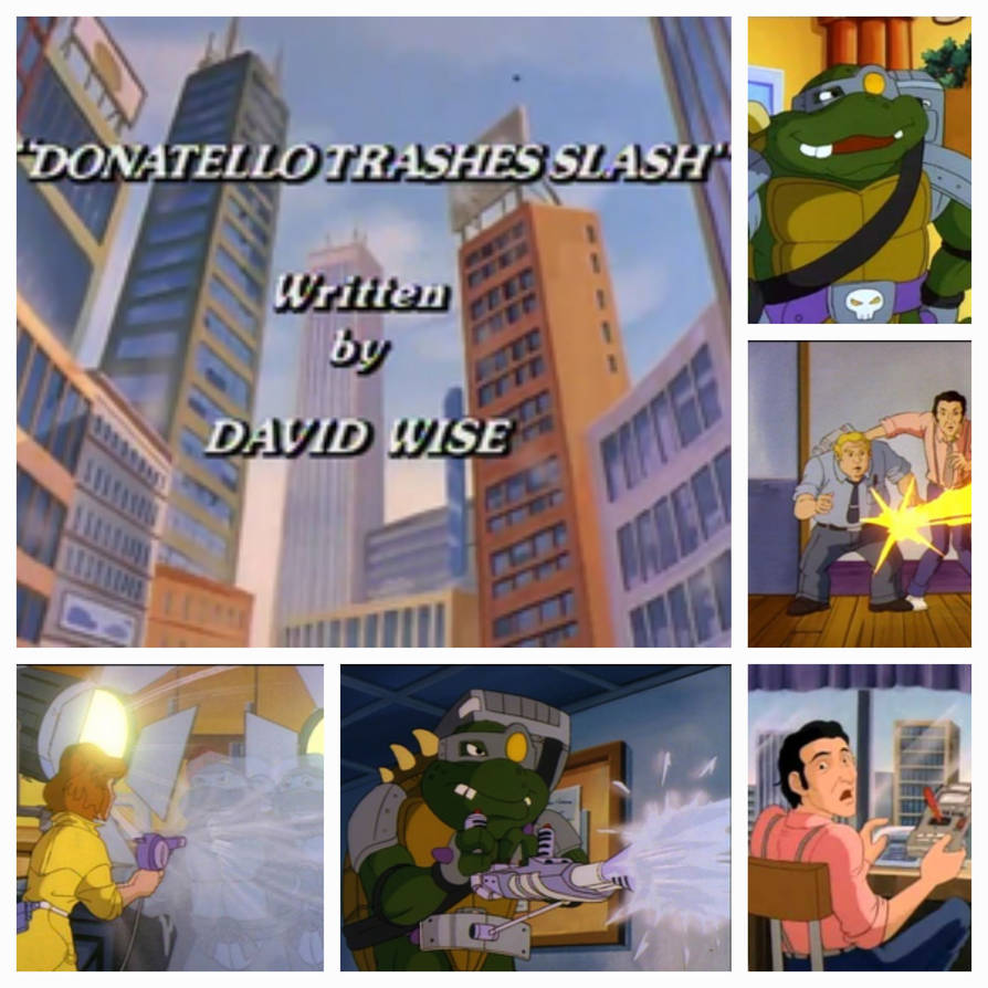 Trashed Slash Tmnt 80's Donatello Trashes Slash by xxxkayceejrxxx on DeviantArt