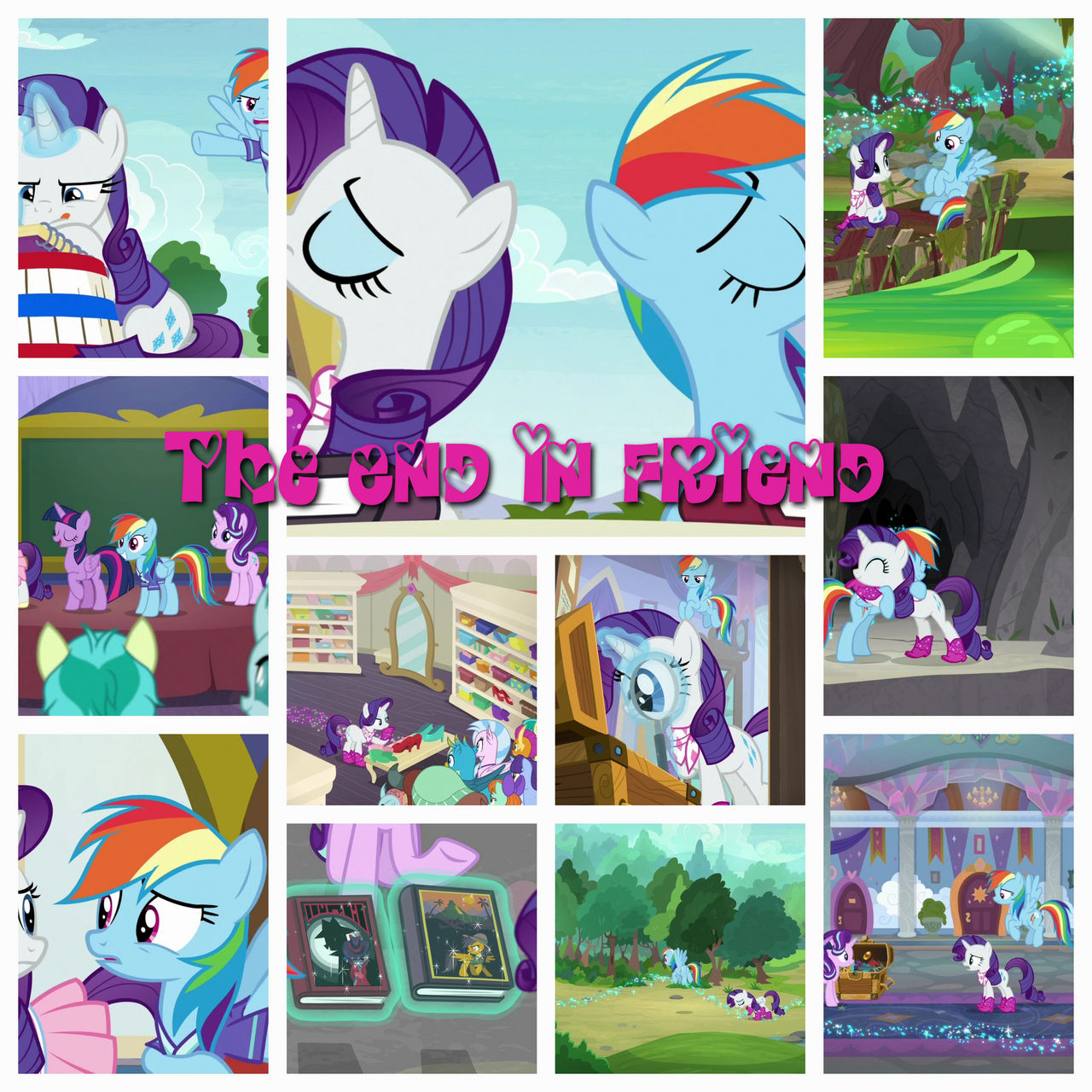 Mlp Fim The End in Friend by xxxkayceejrxxx on DeviantArt