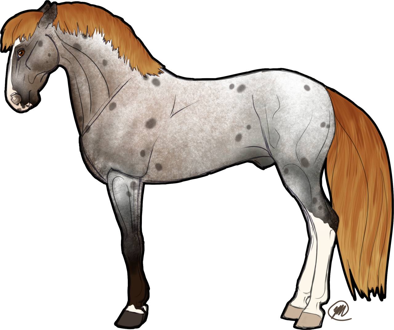 Rikr Warmblood Payment by Revveri on DeviantArt