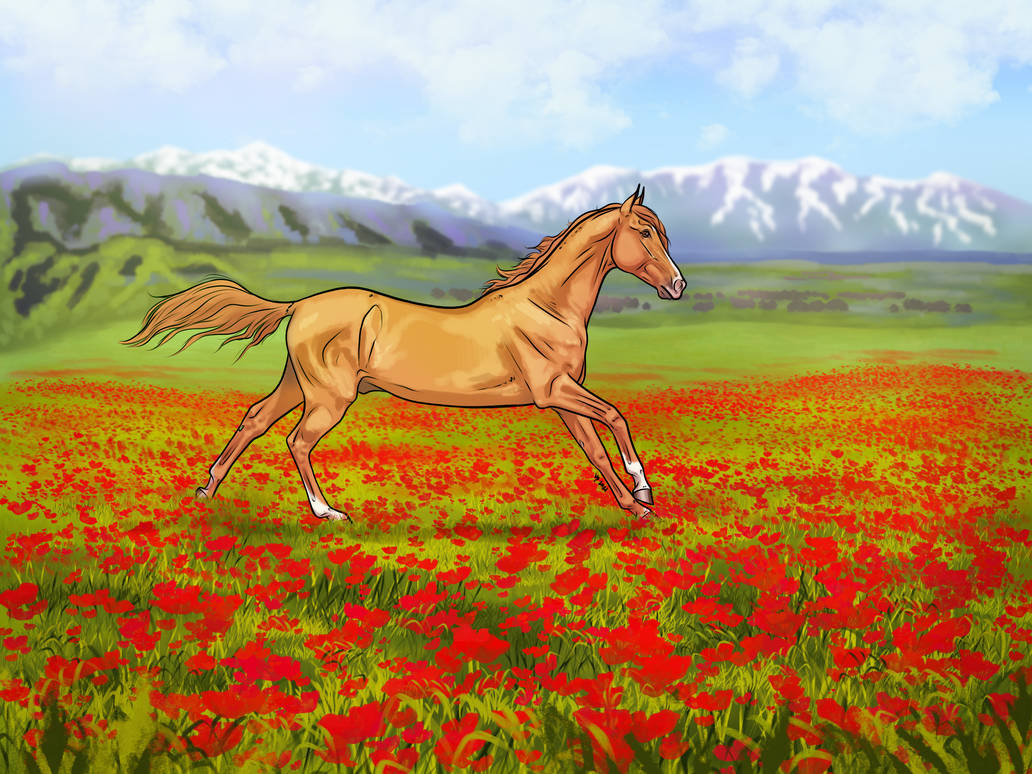 Golden Spring By Revveri On DeviantArt