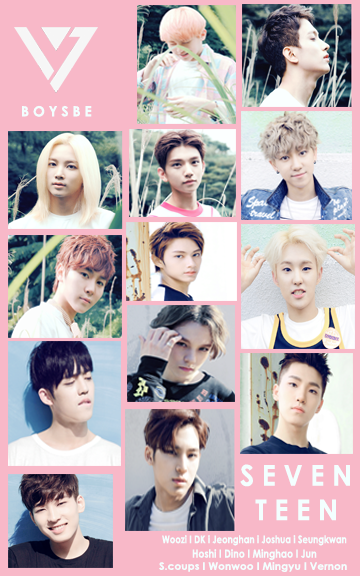 Seventeen Boys Be Poster By Svtminion On Deviantart